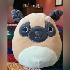 Squishmallows 8 inch Prince The Pug